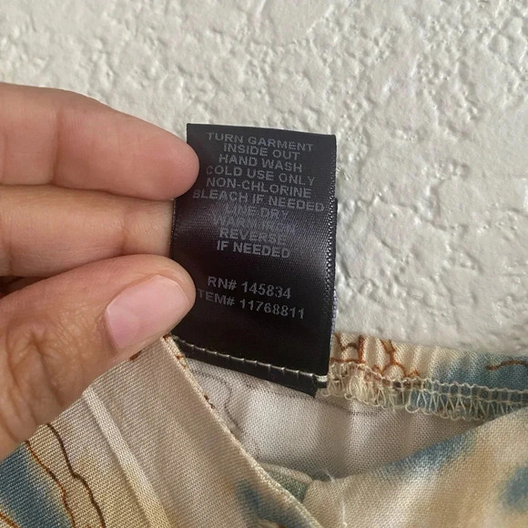 Disney Peter Pan Map Print Button-Front Dress - Picture 6 of 8